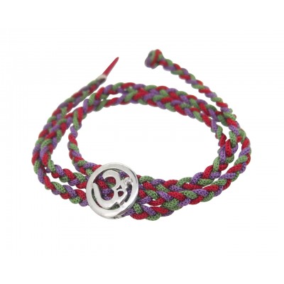 Flourescent Special Om Rakhi Bracelets 